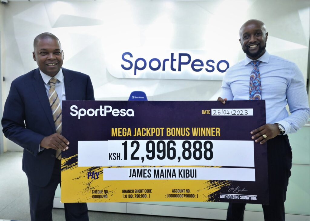 James Kibui SPORTPESA