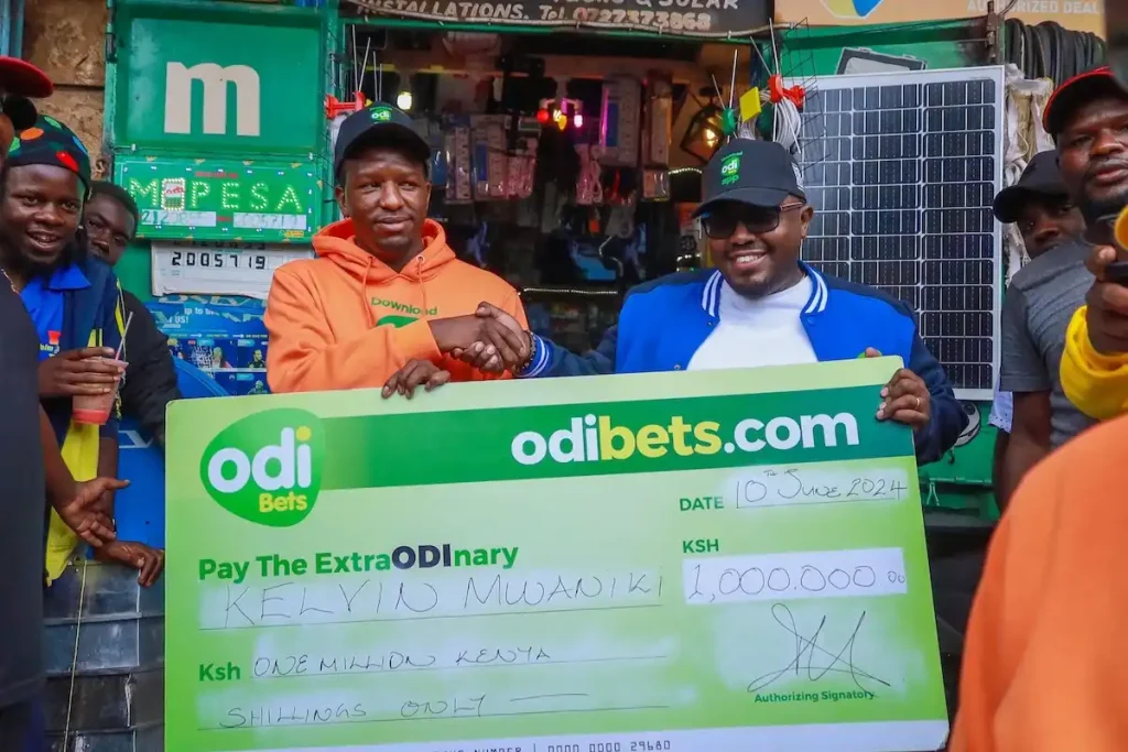 Kelvin mwaniki odibets winner